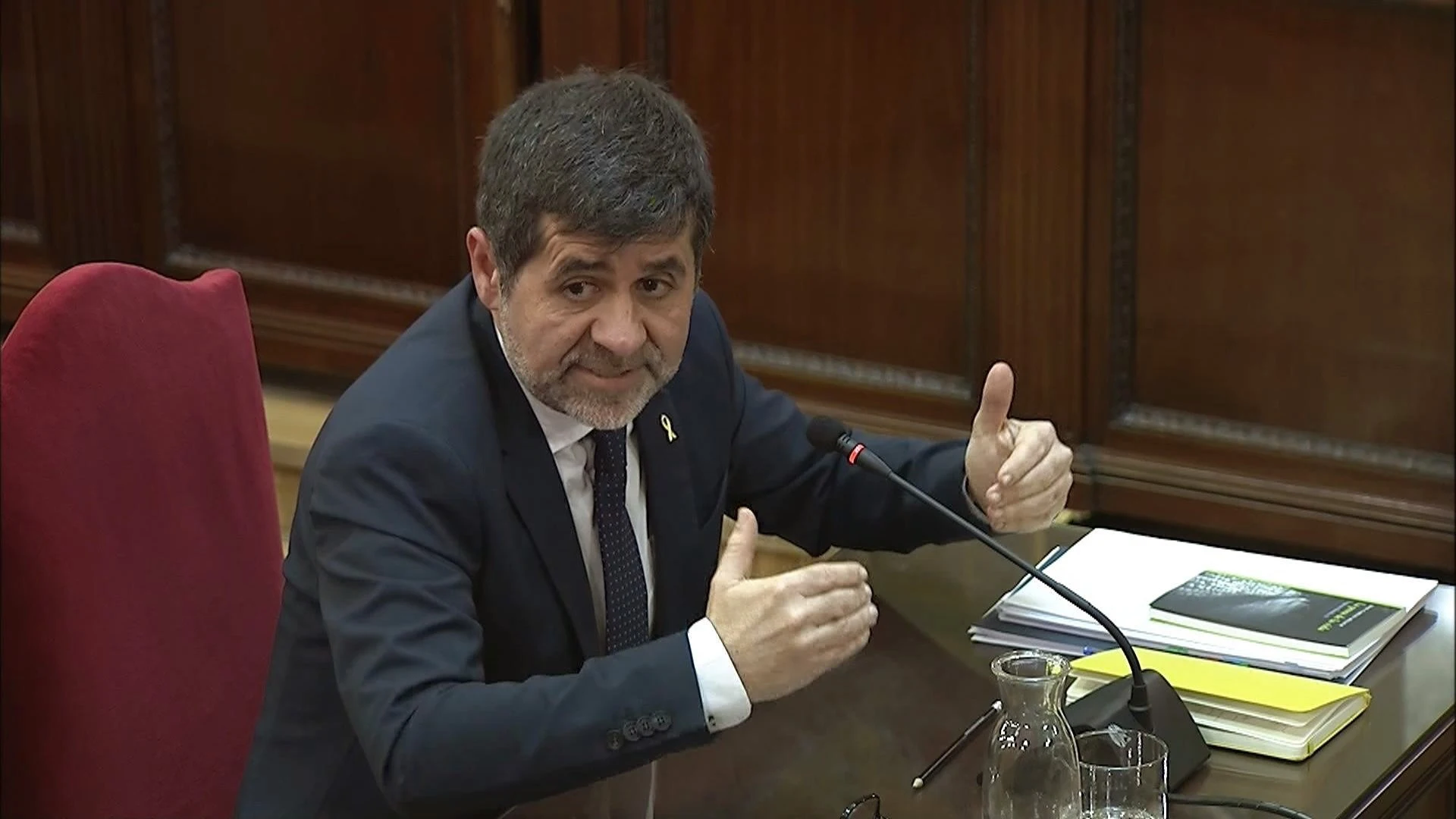 El expresidente de la ANC Jordi Sànchez