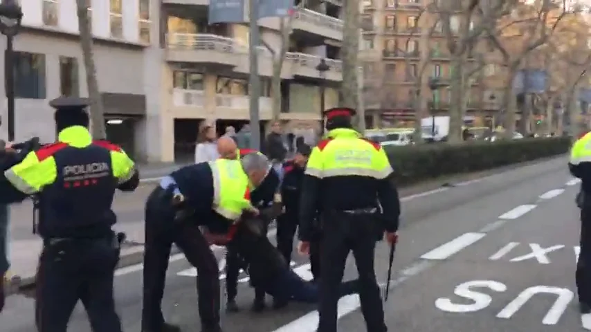 Detención en Barcelona