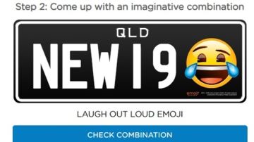Las matrículas personalizadas de Queensland