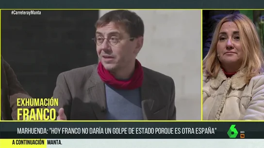 Juan Carlos Monedero: "La existencia de Franco convierte el Valle en un mausoleo pagado por las víctimas a su victimario" Juan Carlos Monedero: "La existencia de Franco convierte el Valle en un mausoleo pagado por las víctimas a su victimario"