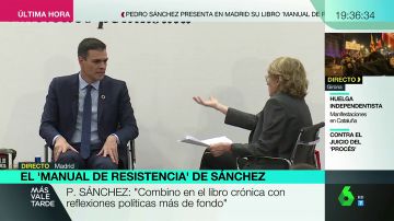 Mercedes Milá, a Pedro Sánchez: "El libro se compromete mucho más que ahora el presidente del Gobierno"