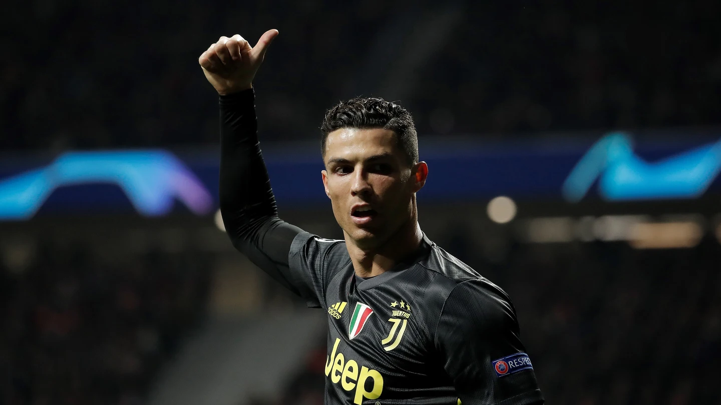 Cristiano Ronaldo, durante el partido contra la Juventus Cristiano Ronaldo, durante el partido contra la Juventus