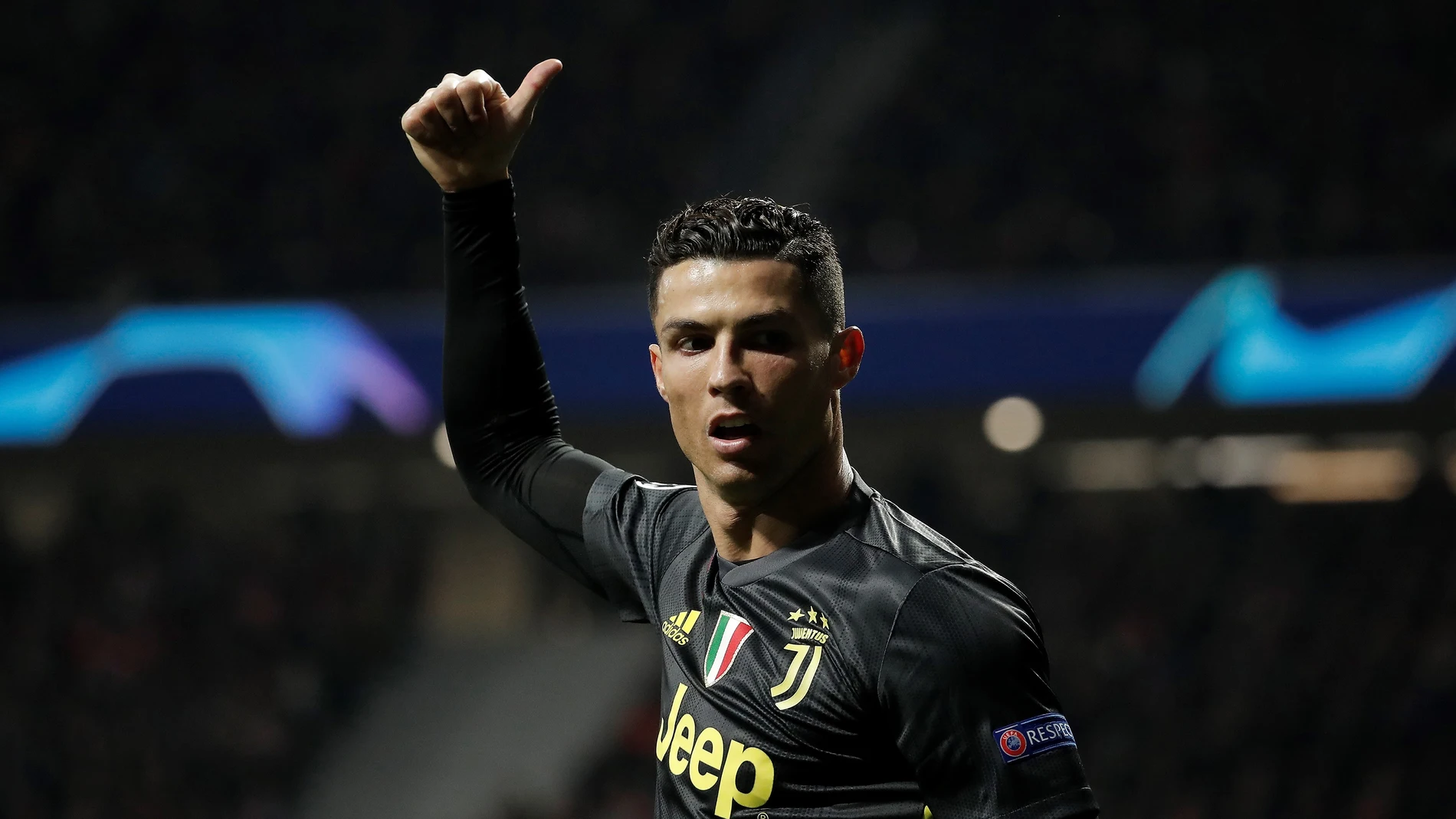 Cristiano Ronaldo, durante el partido contra la Juventus