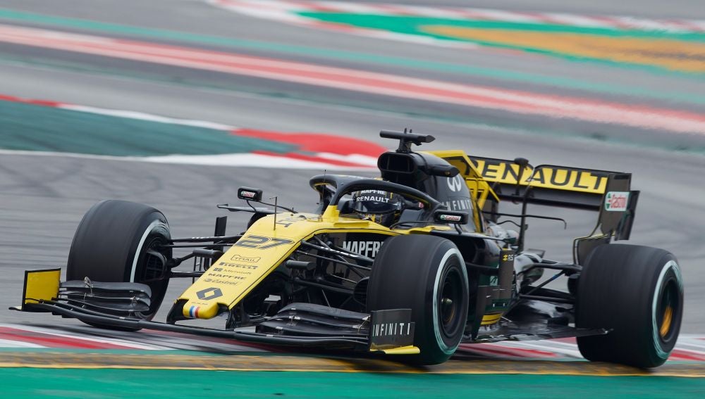 Nico Hulkenberg, a los mandos del Renault