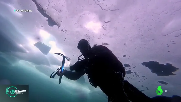 ¿Cómo es bucear bajo el hielo?: así se practica uno de los deportes más extremos que existen