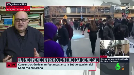 Miquel Giménez habla de la movilización en Cataluña Miquel Giménez habla de la movilización en Cataluña