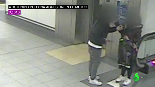 Detienen a un hombre por una terrible agresión machista gracias a una cámara del Metro de Madrid Detienen a un hombre por una terrible agresión machista gracias a una cámara del Metro de Madrid