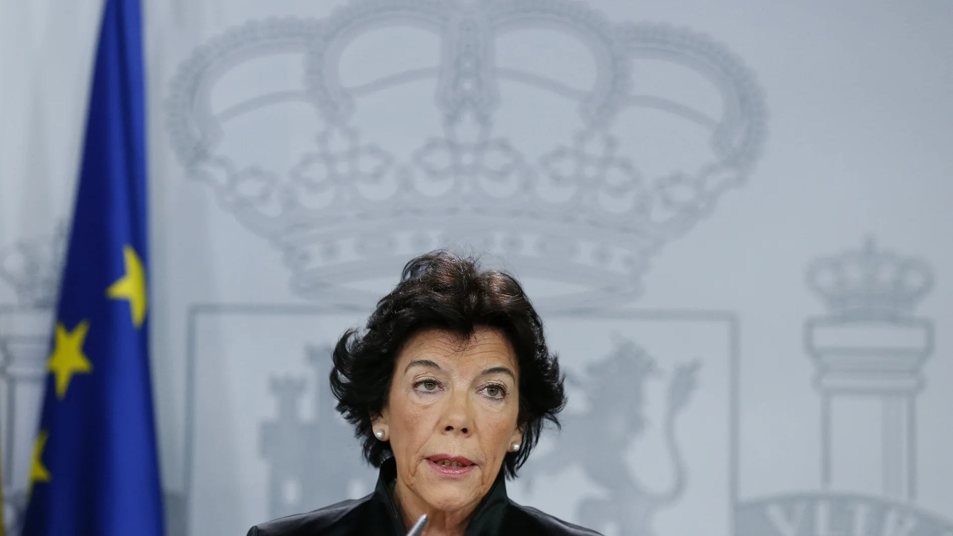 La ministra de Educación y Portavoz, Isabel Celaá