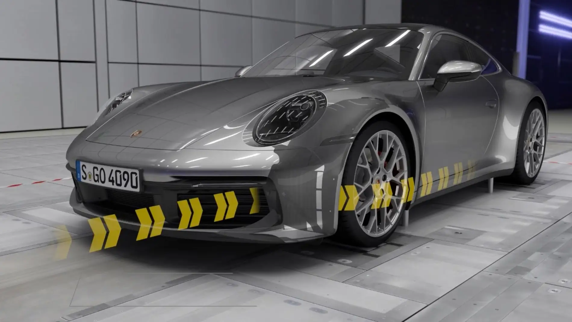Así funciona la aerodinámica activa del nuevo Porsche 911