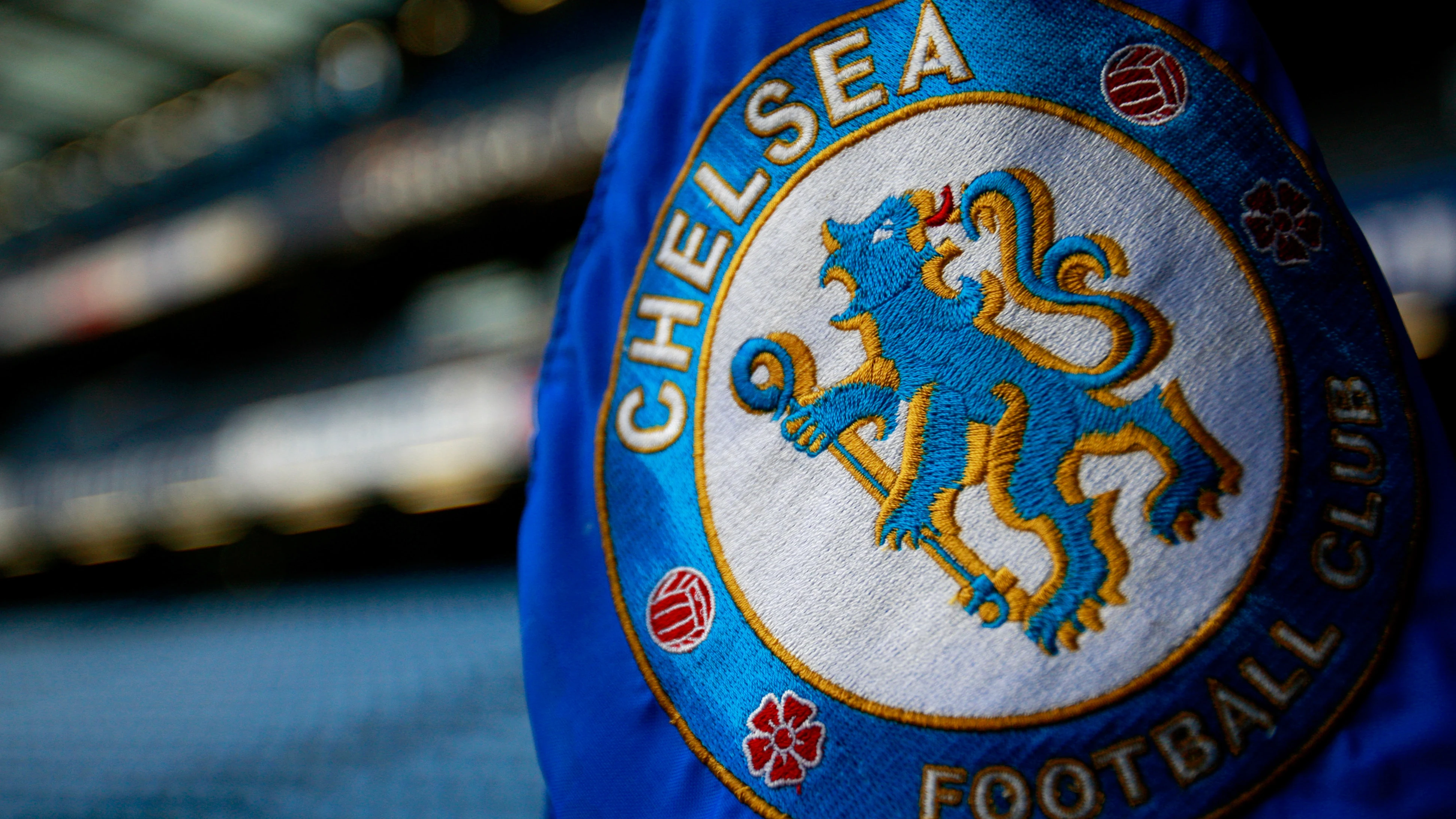 El escudo del Chelsea inglés