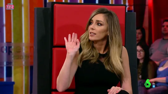 Anna Simon como 'coach' de 'Chisteando' Anna Simon como 'coach' de 'Chisteando'