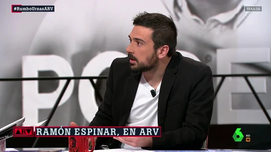 Ramón Espinar en ARV Ramón Espinar en ARV