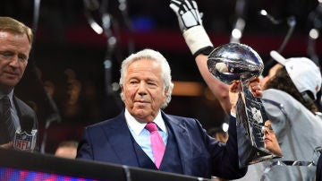 Robert Kraft, presidente de los New England Patriots