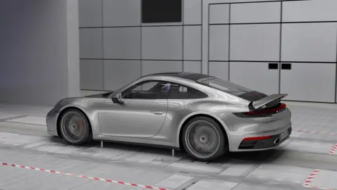 Así funciona la aerodinámica activa del nuevo Porsche 911 Así funciona la aerodinámica activa del nuevo Porsche 911