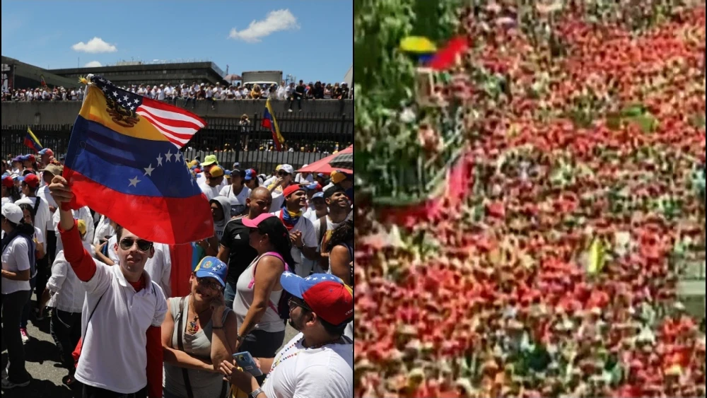 Manifestaciones en Caracas