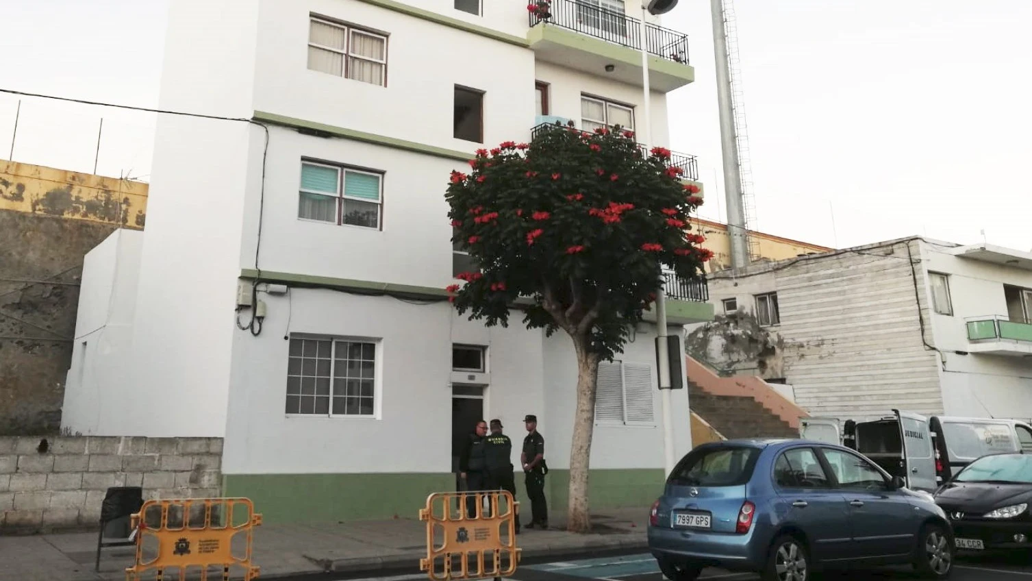 Vivienda de la mujer hallada muerta