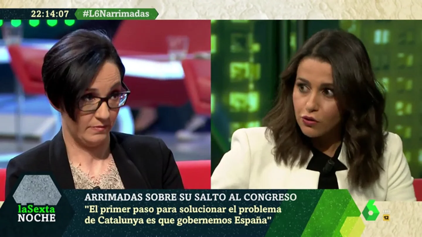 Inés Arrimadas, en laSexta Noche Inés Arrimadas, en laSexta Noche