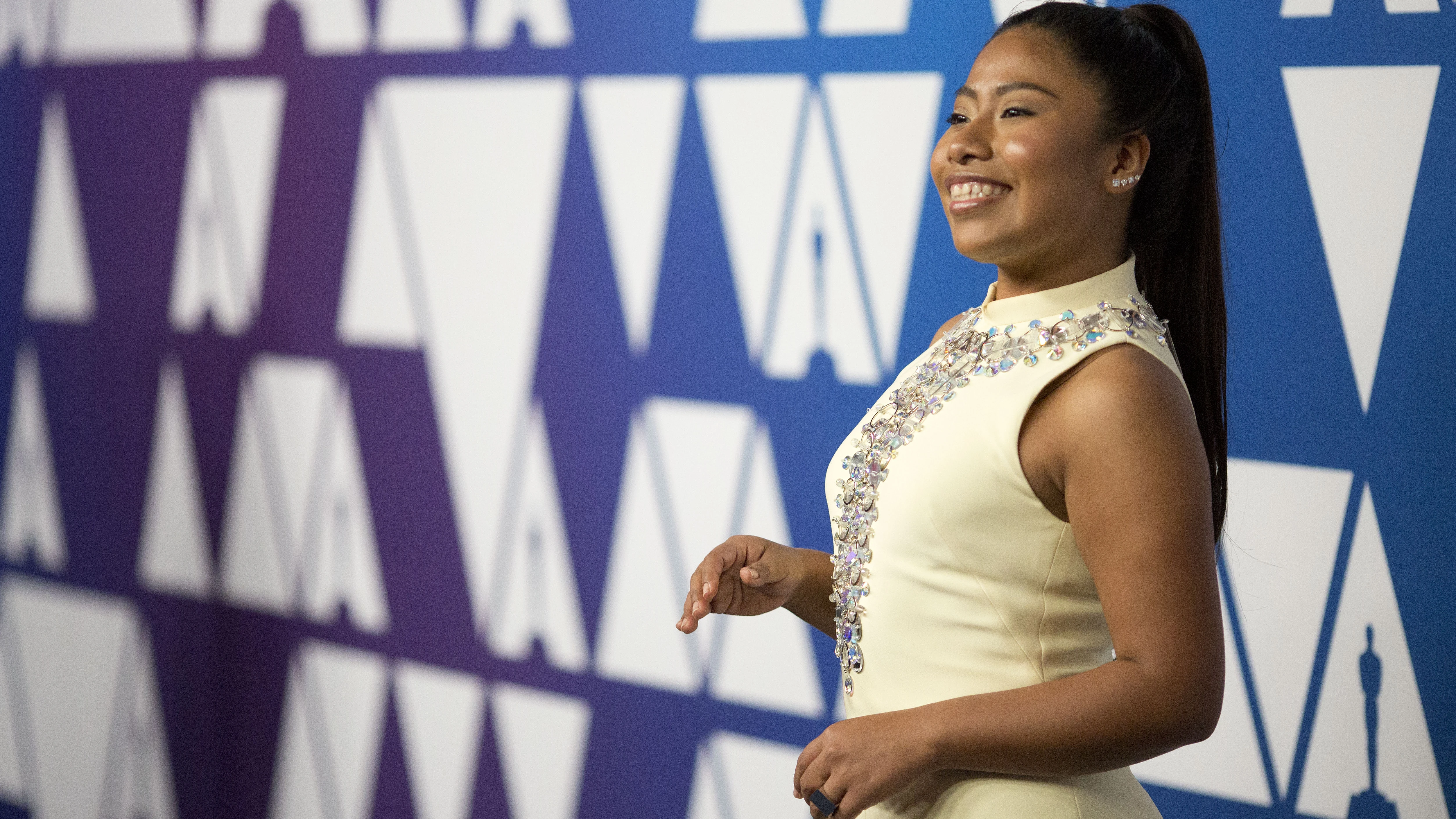 La protagonista de la película "Roma", la mexicana Yalitza Aparicio