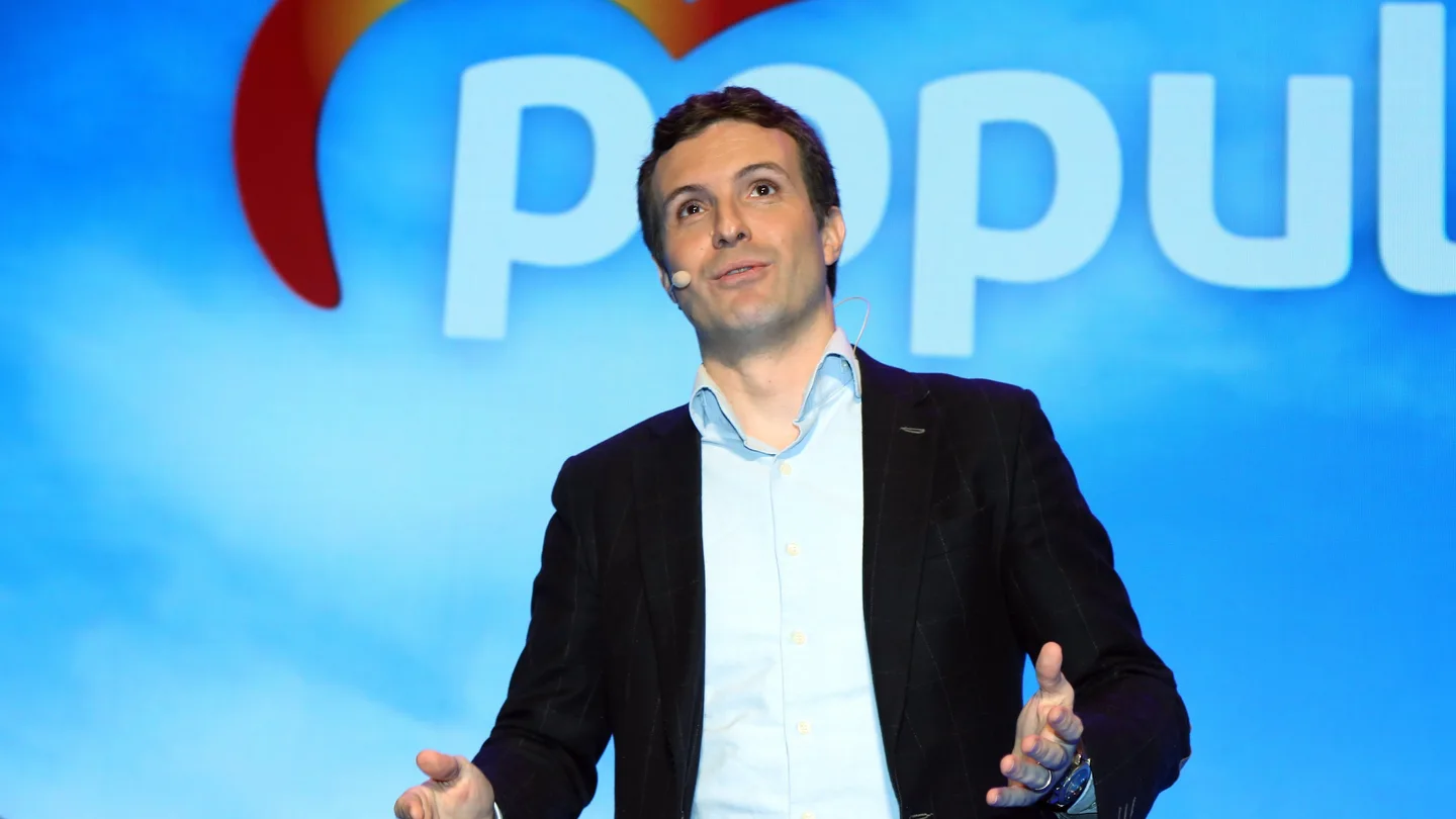 El presidente del PP, Pablo Casado, durante su intervención en el acto 'La gran Granada' El presidente del PP, Pablo Casado, durante su intervención en el acto 'La gran Granada'