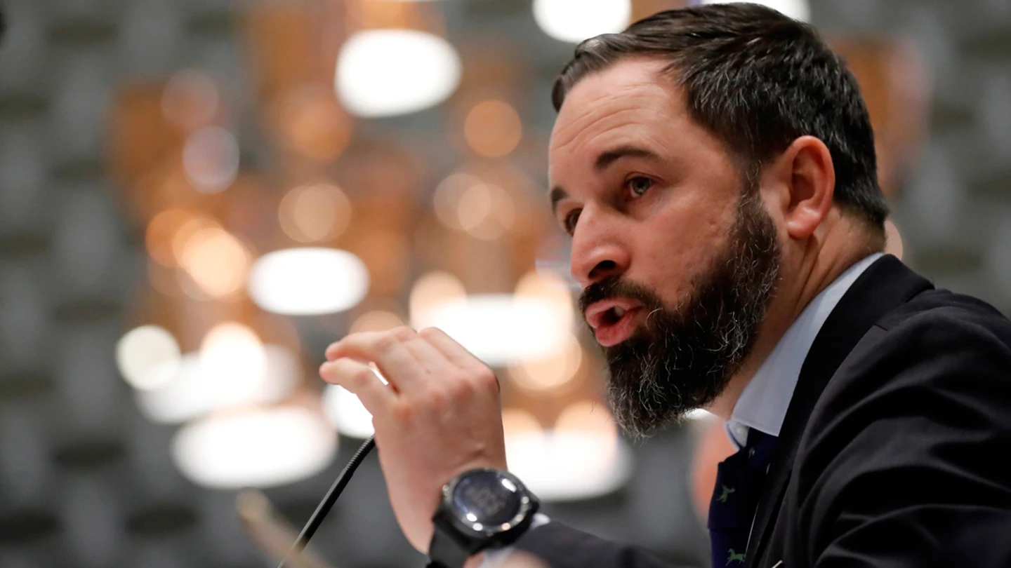 El líder de Vox, Santiago Abascal El líder de Vox, Santiago Abascal