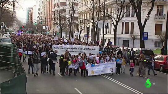 Manifestaci&oacute;n por la educaci&oacute;n concertada