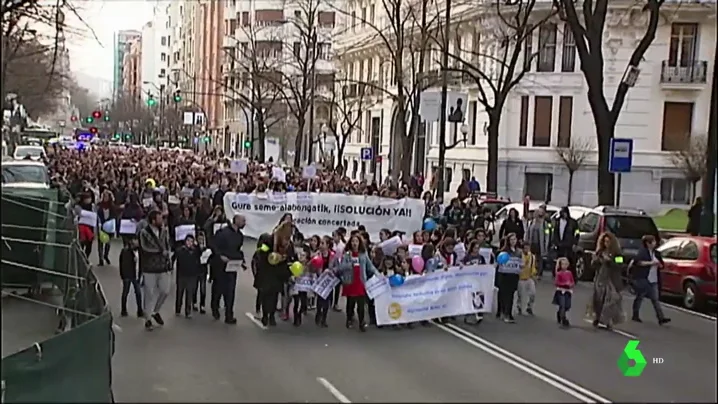 Manifestación por la educación concertada