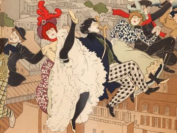Cartel de la exposición 'Toulouse-Lautrec y el espíritu de Montmartre Cartel de la exposición 'Toulouse-Lautrec y el espíritu de Montmartre