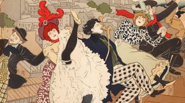 Cartel de la exposición 'Toulouse-Lautrec y el espíritu de Montmartre