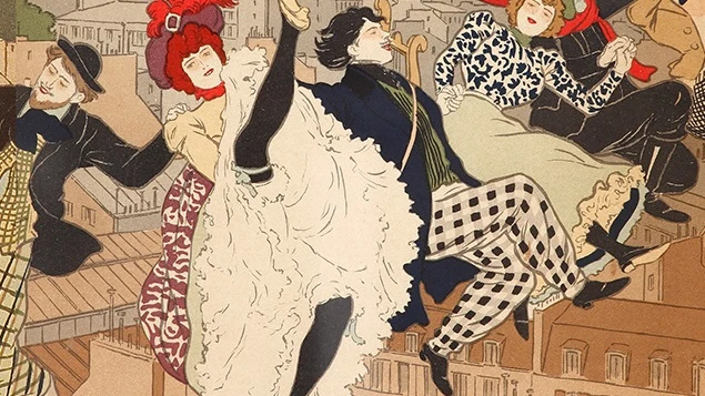 Cartel de la exposición 'Toulouse-Lautrec y el espíritu de Montmartre 