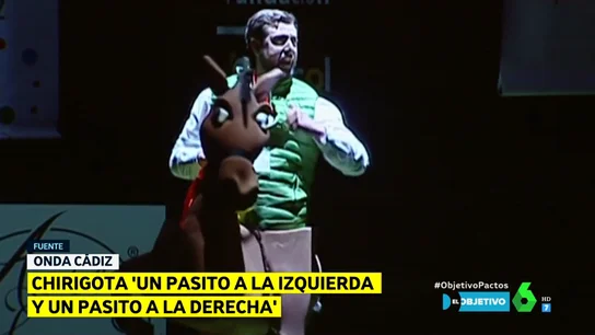 Imitación de Santiago Abascal en las chirigotas de Cádiz Imitación de Santiago Abascal en las chirigotas de Cádiz