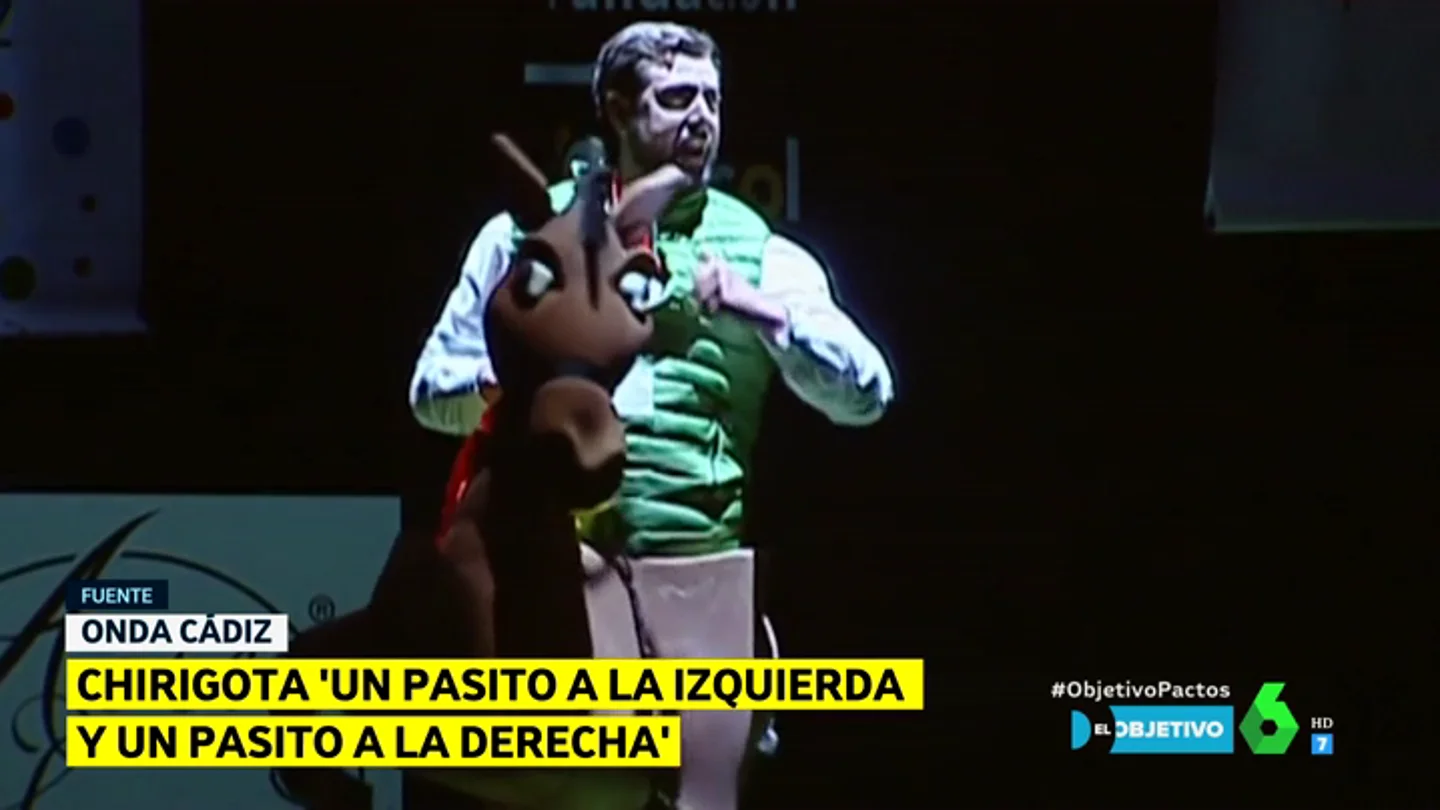 Imitación de Santiago Abascal en las chirigotas de Cádiz Imitación de Santiago Abascal en las chirigotas de Cádiz