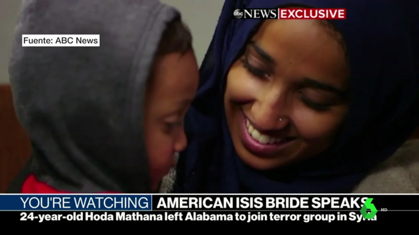 Una mujer estadounidense excombatiente del Dáesh pide volver a su país junto con su hijo y Trump se lo impide Una mujer estadounidense excombatiente del Dáesh pide volver a su país junto con su hijo y Trump se lo impide