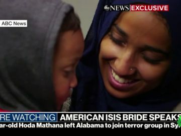 Una mujer estadounidense excombatiente del Dáesh pide volver a su país junto con su hijo y Trump se lo impide Una mujer estadounidense excombatiente del Dáesh pide volver a su país junto con su hijo y Trump se lo impide