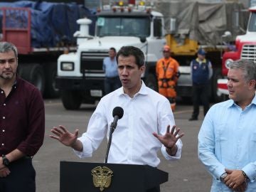 El presidente del Parlamento de Venezuela, Juan Guaidó El presidente del Parlamento de Venezuela, Juan Guaidó