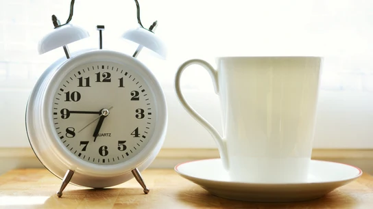 Imagen de un despertador Imagen de un despertador