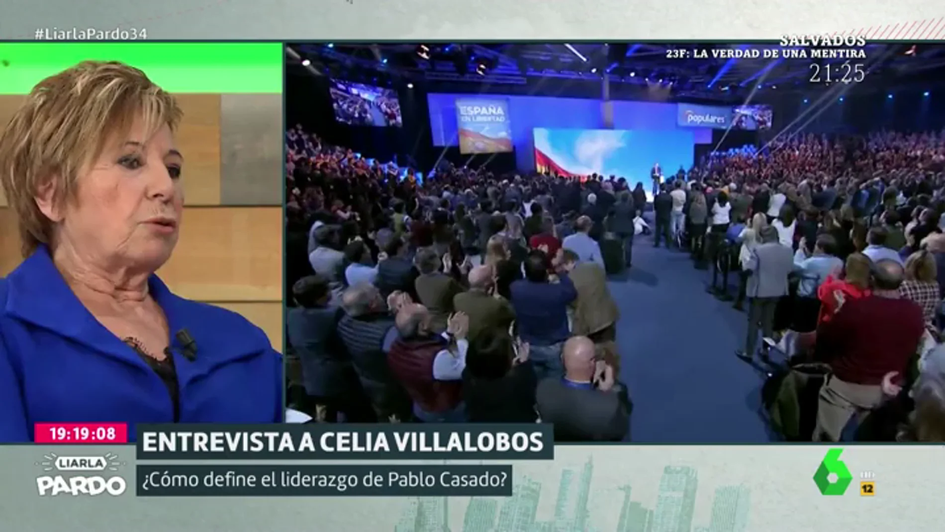 ¿Se marcha Celia Villalobos antes de que Pablo Casado la deje fuera de las listas del Partido Popular?