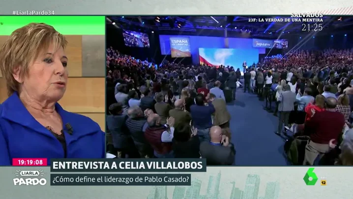 ¿Se marcha Celia Villalobos antes de que Pablo Casado la deje fuera de las listas del Partido Popular?