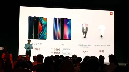 Xiaomi anuncia en el MWC la llegada en Europa de su primer móvil con 5G por 599 euros