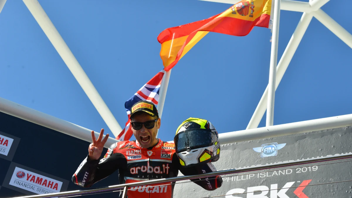 Bautista, tras ganar en Phillip Island