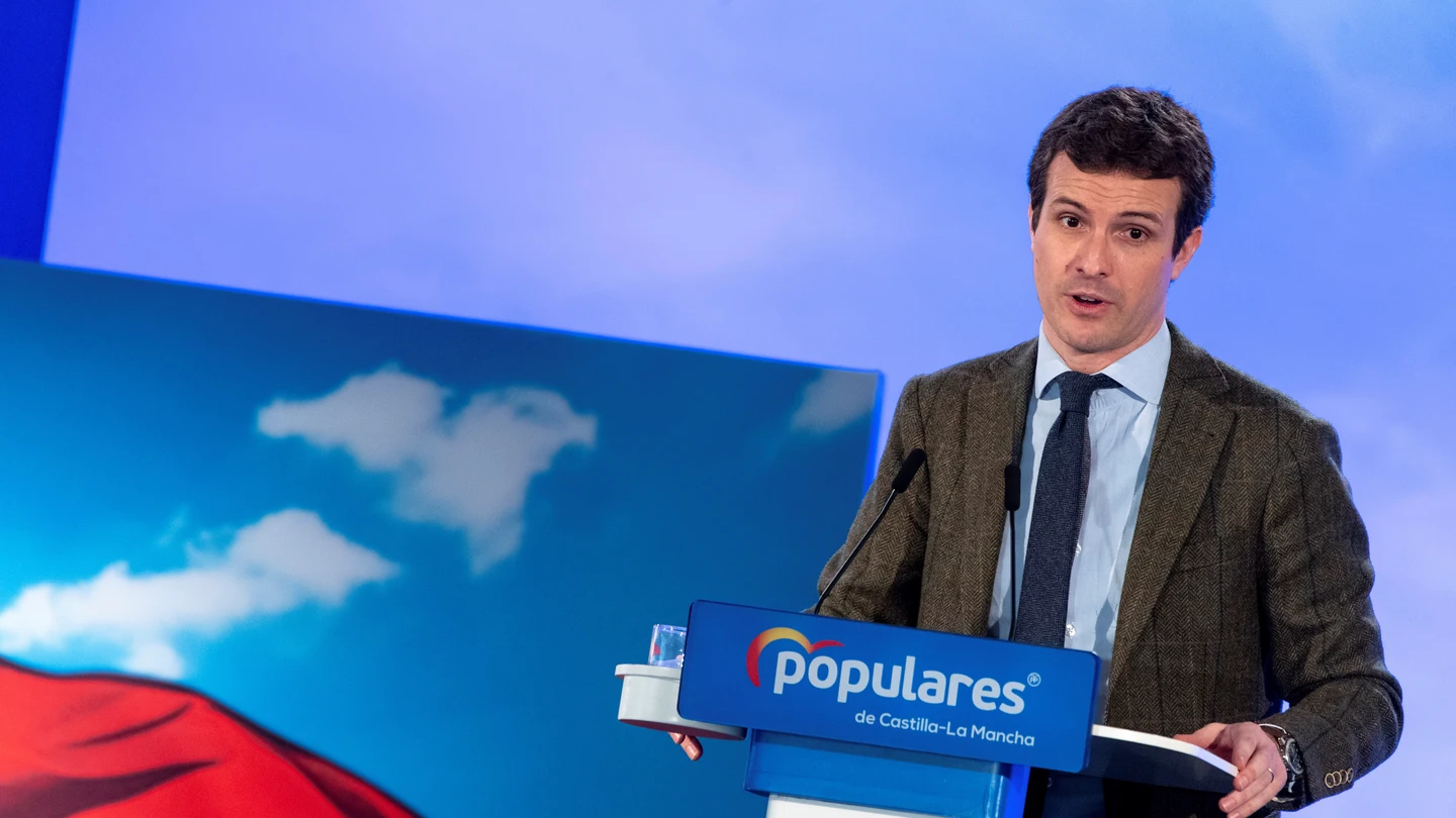 El presidente del Partido Popular, Pablo Casado El presidente del Partido Popular, Pablo Casado