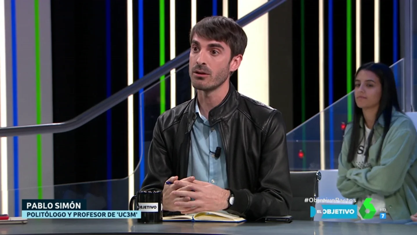 Pablo Simón, en El Objetivo Pablo Simón, en El Objetivo