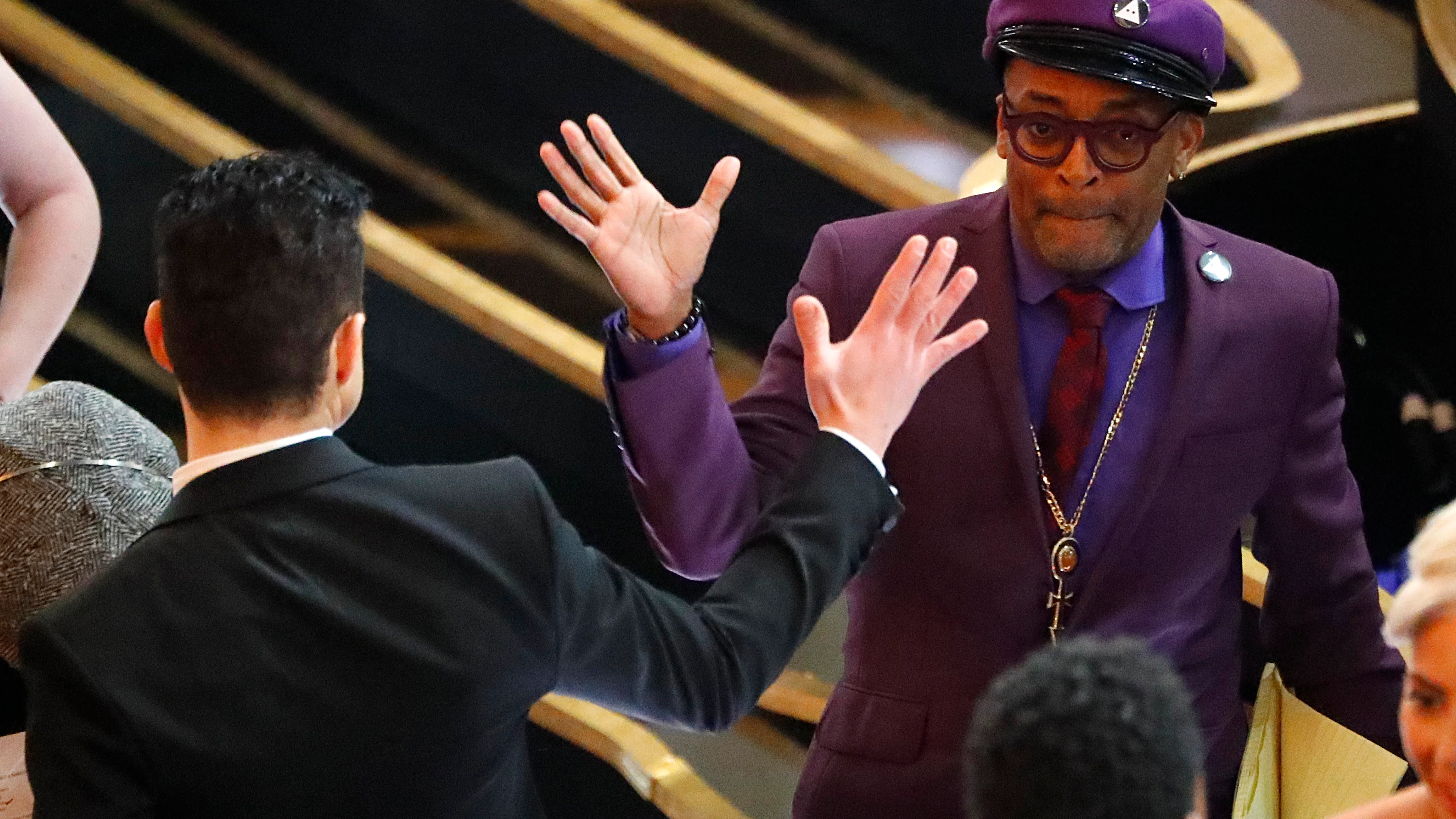 Spike Lee celebra su Oscar