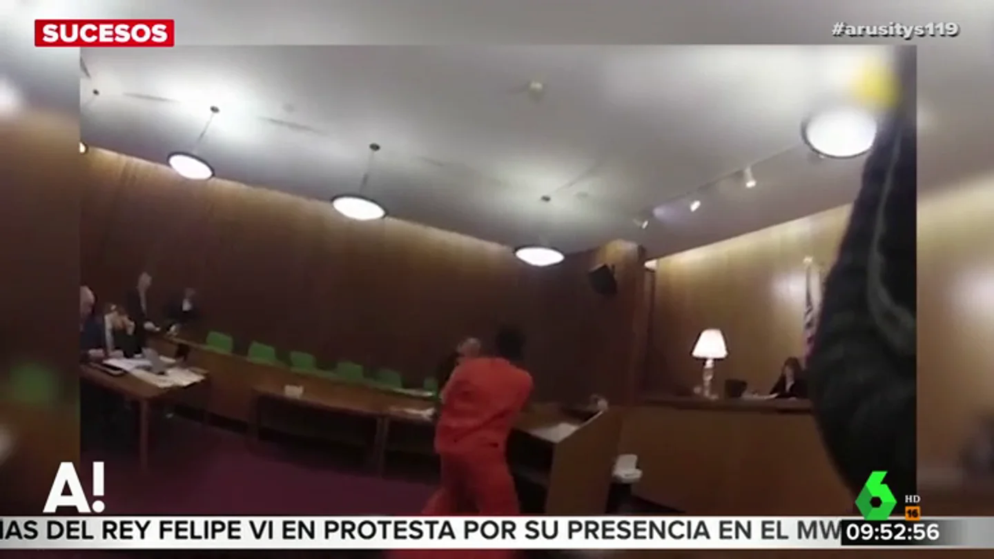 El tremendo enfado de un hombre tras condenarle por violencia machista El tremendo enfado de un hombre tras condenarle por violencia machista
