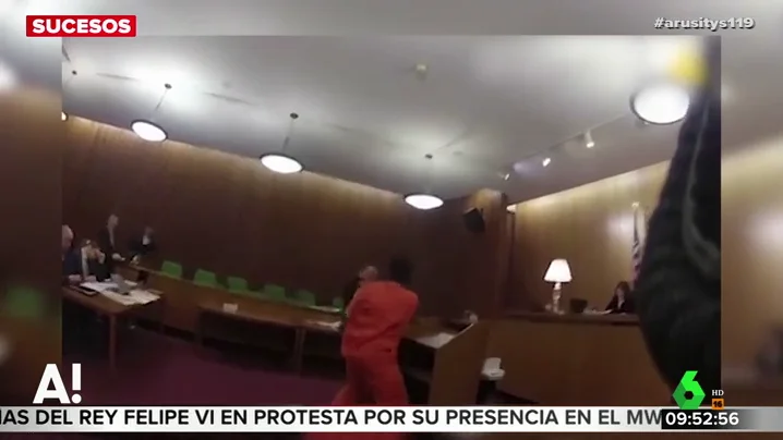 El tremendo enfado de un hombre tras condenarle por violencia machista