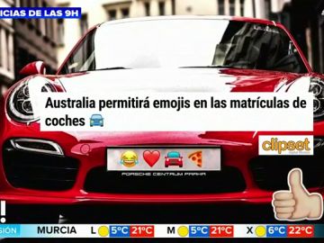 Australia permitirá poner emojis en las matrículas de los coches Australia permitirá poner emojis en las matrículas de los coches