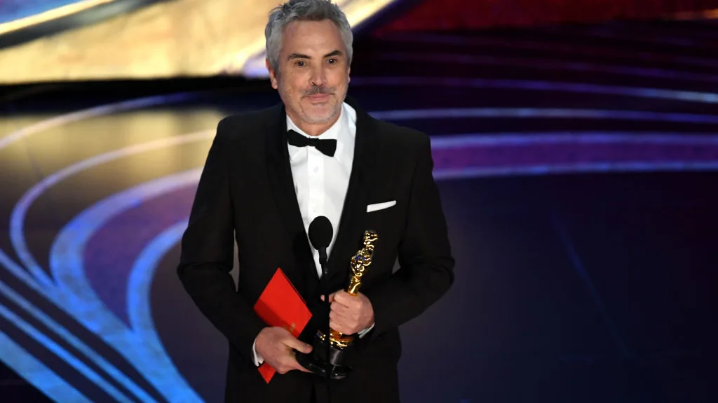 Alfonso Cuarón recoge el Oscar al Mejor Director por 'Roma'