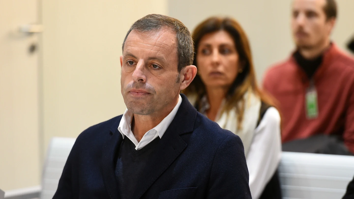 Sandro Rosell, en su comparecencia ante el juez Sandro Rosell, en su comparecencia ante el juez