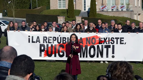 La portavoz nacional de Ciudadanos y líder de la oposición en Cataluña, Inés Arrimadas La portavoz nacional de Ciudadanos y líder de la oposición en Cataluña, Inés Arrimadas