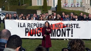 La portavoz nacional de Ciudadanos y líder de la oposición en Cataluña, Inés Arrimadas