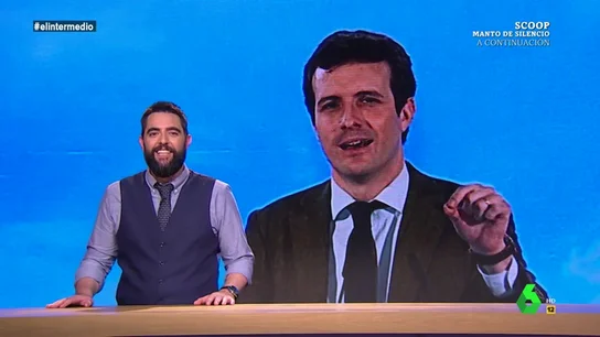 Dani Mateo da con la razón por la que no entendemos a Casado: "Vive en el XXIII, excepto con políticas de género, que como mucho está en el siglo XVI" Dani Mateo da con la razón por la que no entendemos a Casado: "Vive en el XXIII, excepto con políticas de género, que como mucho está en el siglo XVI"